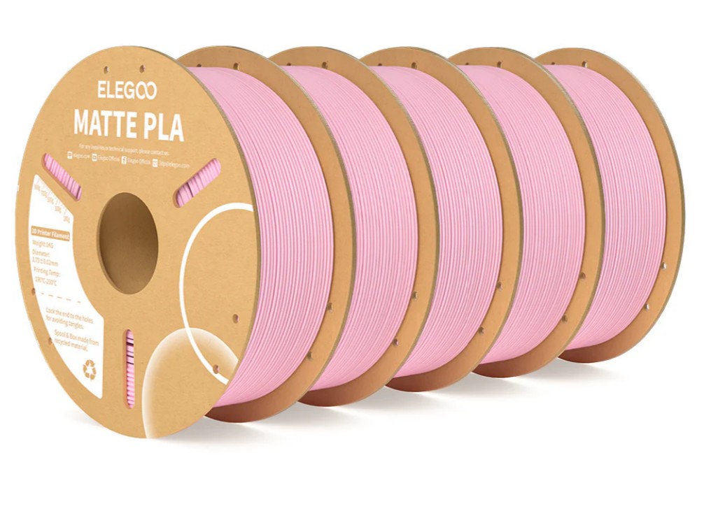  ELEGOO MATTE PLA FILAMENT SANKURA PINK 1KG
