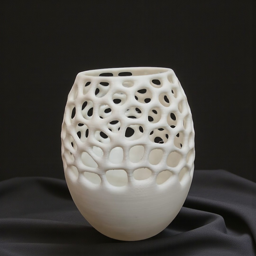 Voronoi Pencil Case – Sleek & Modern Geometric 3d Design